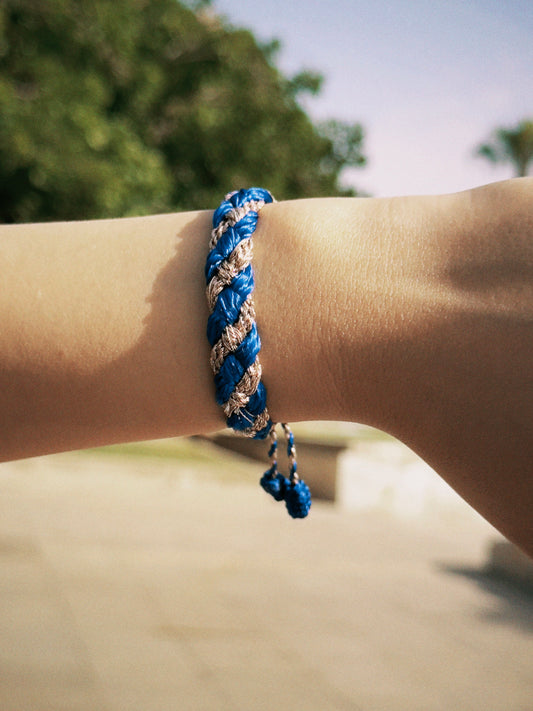 Bracelet Asila – Soie & Skalli