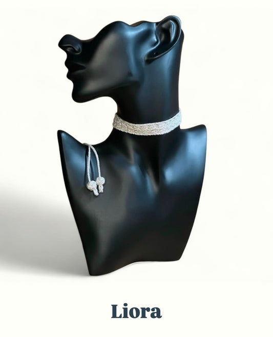 Choker Liora – Sfifa & Skalli Argenté