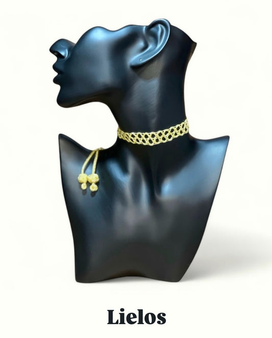 Choker Lielos – Sfifa & Skalli Doré Clair